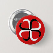 Orden des Meridiankreuzknopfes Button (Vorne & Hinten)