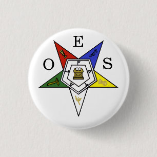 Orden des östlichen Sterns Emblem des Ordens Button