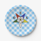Orden des östlichen Sterns Emblem des Ordens Pappteller (Vorderseite)