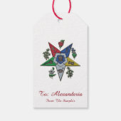 Orden des Oststerns Geschenkanhänger (Rückseite)