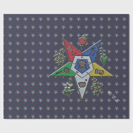 Orden des Oststerns Geschenkpapier (Flach)