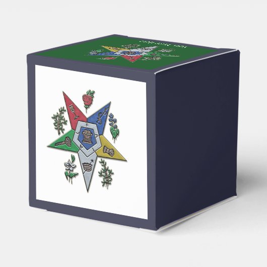 Orden des Oststerns Geschenkschachtel (Rückseite)