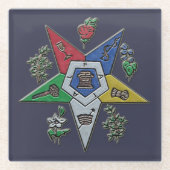 Orden des Oststerns Glasuntersetzer (Vorderseite)