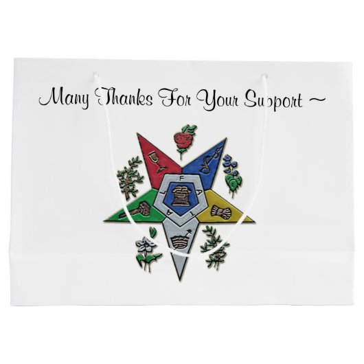 Orden des Oststerns Große Geschenktüte (Rückseite)