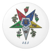 Orden des Oststerns Keramikknauf (Vorderseite)