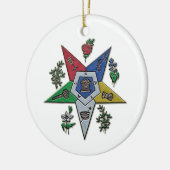 Orden des Oststerns Keramikornament (Links)