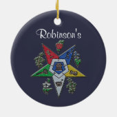 Orden des Oststerns Keramikornament (Hinten)