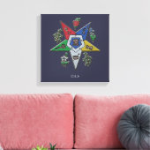 Orden des Oststerns Leinwanddruck (Insitu (Wohnzimmer))