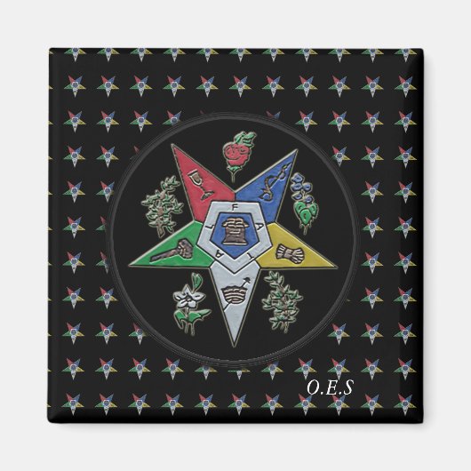Orden des Oststerns Magnet (Vorne)