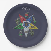 Orden des Oststerns Pappteller (Vorderseite)