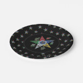 Orden des Oststerns Pappteller (Schrägansicht)