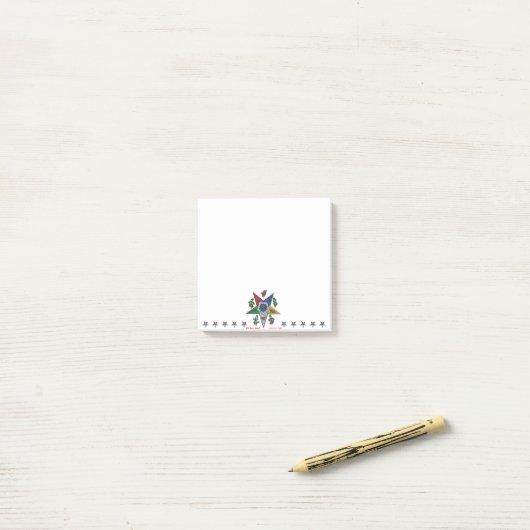 Orden des Oststerns Post-it Klebezettel (Auf Schreibtisch)