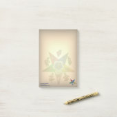 Orden des Oststerns Post-it Klebezettel (Auf Schreibtisch)