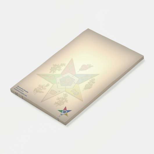 Orden des Oststerns Post-it Klebezettel (angewinkelt)