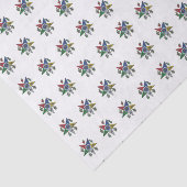 Orden des Oststerns Seidenpapier (Ausschnitt)