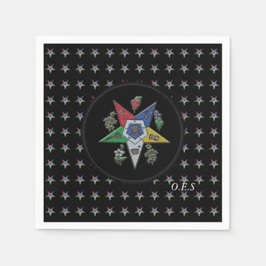 Orden des Oststerns Serviette (Vorderseite)