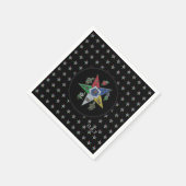 Orden des Oststerns Serviette (Ecke)