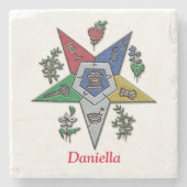 Orden des Oststerns Steinuntersetzer (Vorderseite)