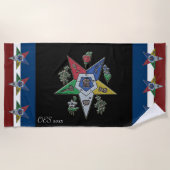 Orden des Oststerns Strandtuch (Vorderseite)