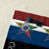 Orden des Oststerns Strandtuch (Beispiel)