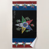 Orden des Oststerns Strandtuch (Vorderseite)