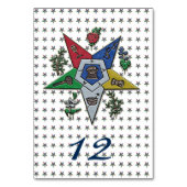 Orden des Oststerns Tischnummer (Vorderseite)