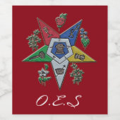 Orden des Oststerns Weinetikett (Einzelnes Label)