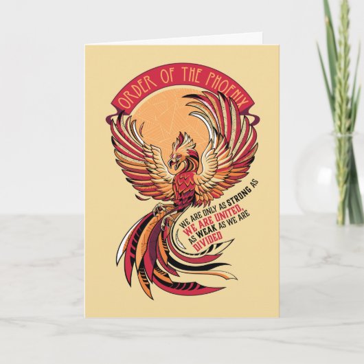 Orden des Phoenix-Häkchens Karte (Vorderseite)