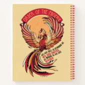 Orden des Phoenix-Häkchens Notizblock (Rückseite)