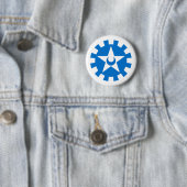 Orden des Silbersternknopfes Button (Beispiel)