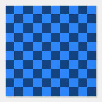 Ordentliches blaues Karomuster