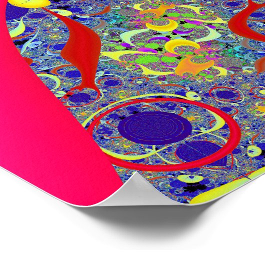 'Order in Chaos' Poster (Ecke)