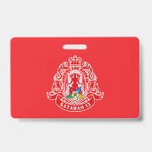 Order of Eastern Star (OES) Name Badge Ausweis (Rückseite)