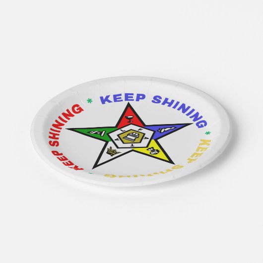 Order of Eastern Star Paper Teller (Schrägansicht)