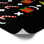 Order Of Operations Quiz Christmas Math Teacher 67 Poster (Ecke)