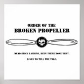 Order of the Broken Propeller Poster (Vorne)