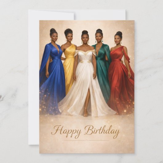 Order of the Eastern Star Birthday Card Einladung (Vorderseite)