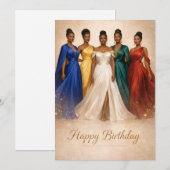 Order of the Eastern Star Birthday Card Einladung (Vorne/Hinten)