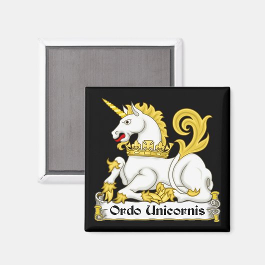 Order of the Unicorn Magnet (Vorderseite/Rückseite)