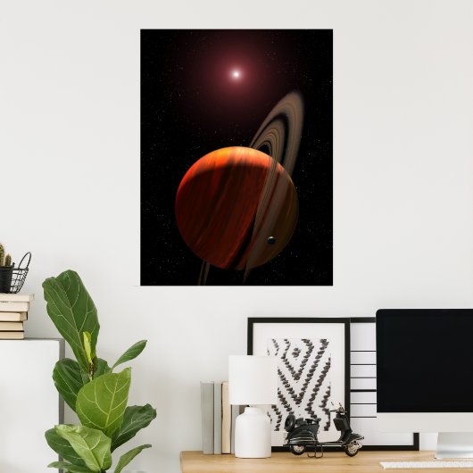 Orderung eines Red Dwarf Star Poster (Heimbüro)
