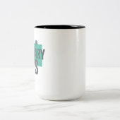 Ordinary, and proud of it! Statement graphic about Zweifarbige Tasse (Mittel)