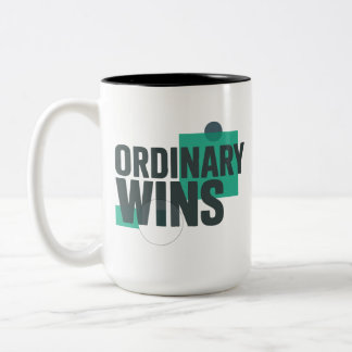 Ordinary, and proud of it! Statement graphic about Zweifarbige Tasse