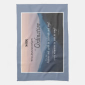 Ordination für das 5. Jubiläum Geschirrtuch (Vertikal)