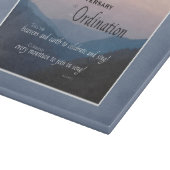 Ordination für das 5. Jubiläum Schneidebrett (Ecke)