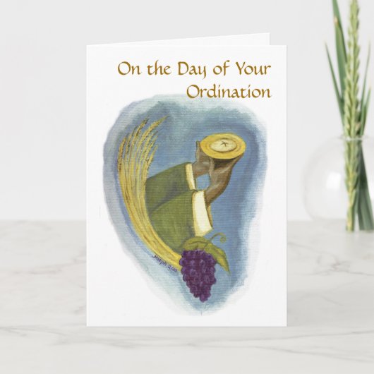 Ordination für das Priestertum 01 Karte (Vorderseite)