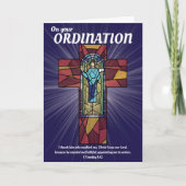 Ordination für das Priestertum Karte (Vorderseite)