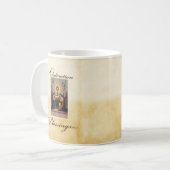 Ordination Glückwunsch Angels bei Altar Kaffeetasse (Vorderseite Links)