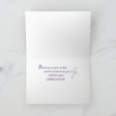 Ordination, Glückwunsch Chalice, Rosary Karte (Innenseite)