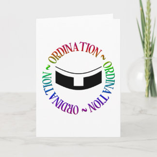Ordination - Heilige Anordnung Karte