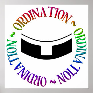 Ordination - Heilige Anordnung Poster